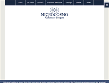 Tablet Screenshot of microcosmo.it